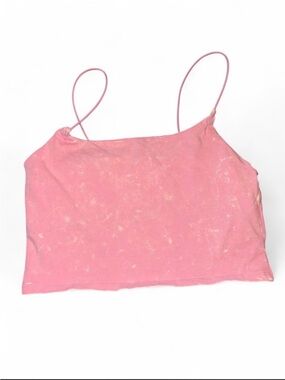 Forever 21 Pink Spaghetti Strap Crop Cami